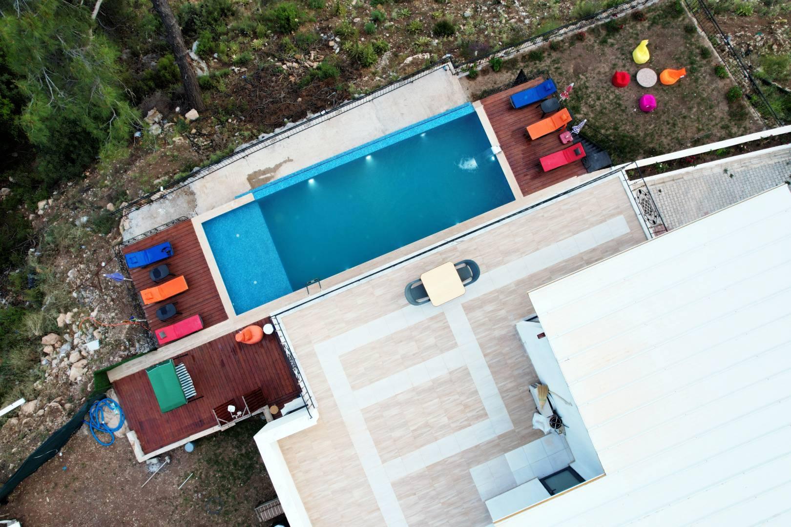 Antalya Kumluca'da Gürültüden Uzak, Özel Havuzlu, Şık Villa-39741