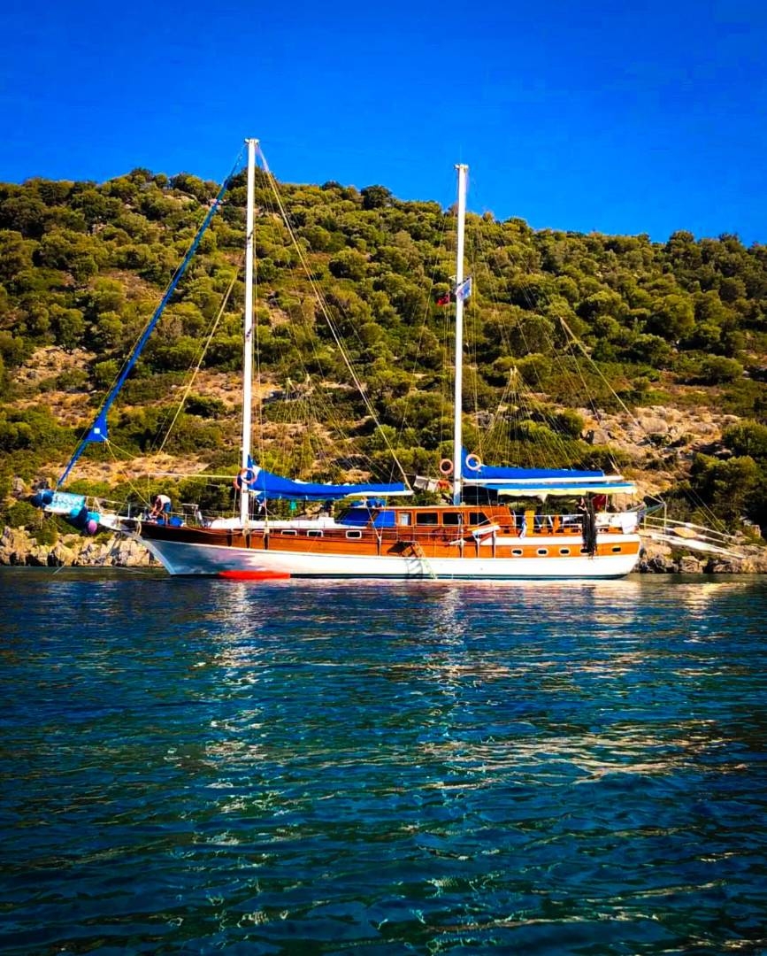 Marmaris Bozburun'un Eşsiz Koylarında, 10 Kişilik, Geniş Gulet