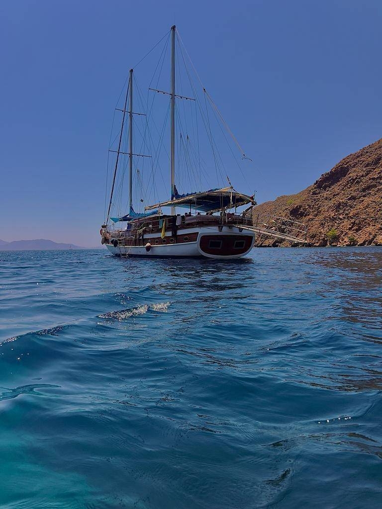 Marmaris Bozburun'un Eşsiz Koylarında, 10 Kişilik, Geniş Gulet