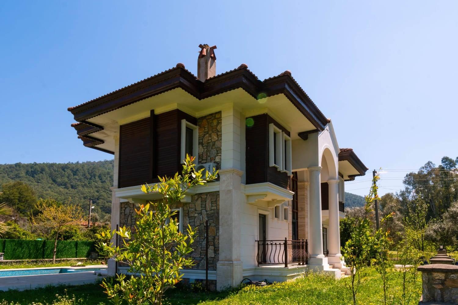 Marmaris Çamlı'da Doğanın Kalbinde, Özel Havuzlu, Ferah Villa-43748