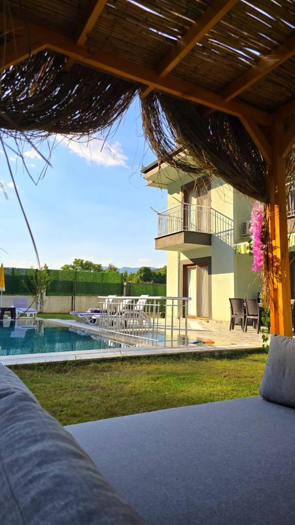 Marmaris Çamlı'da Merkezi Konumda, Özel Havuzlu, Şık Villa-33790