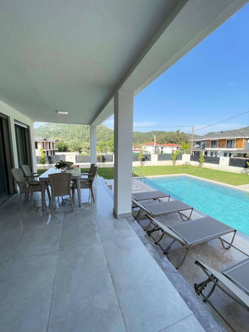Marmaris Çamlı'da Muhteşem Doğada, Özel Havuzlu, Şık Villa-42511