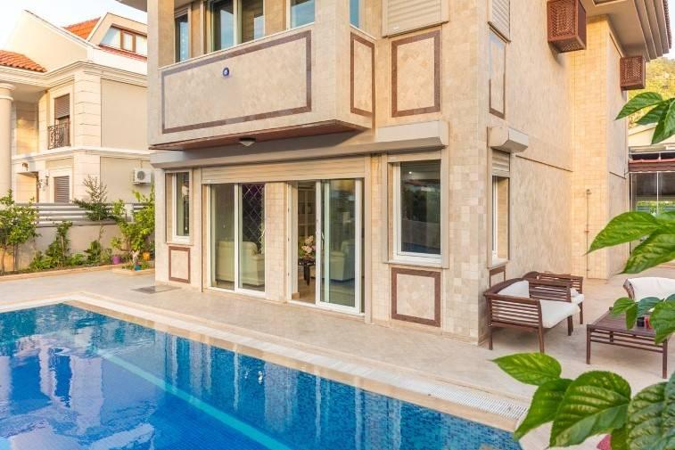 Muğla Marmaris'te Enfes Doğa İçerisinde, Özel Havuzlu, Modern Villa-20371