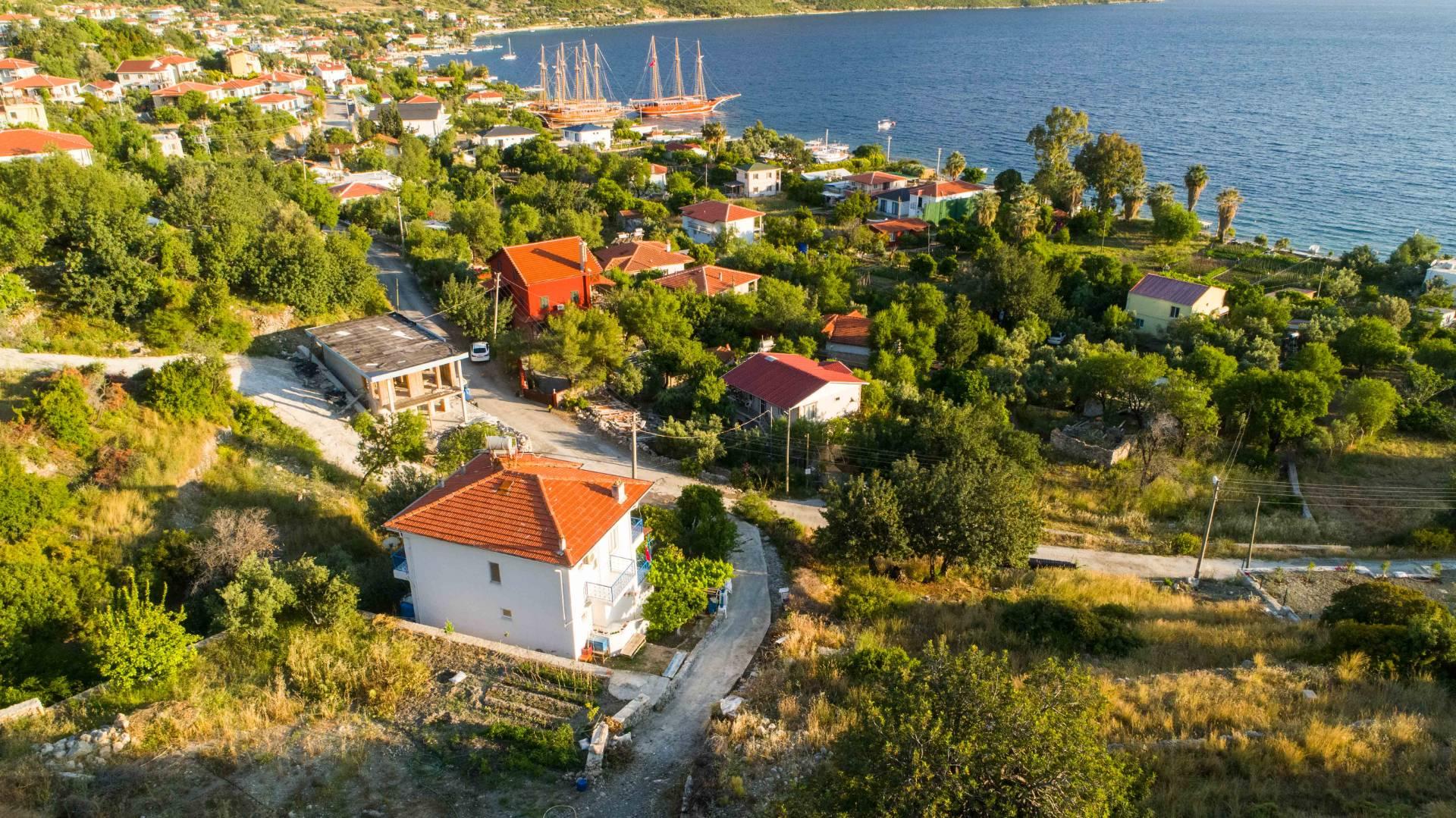 Marmaris Söğüt'de Doğa'nın Kalbinde, Denize Yakın, Bahçeli Tatil Evi-43757