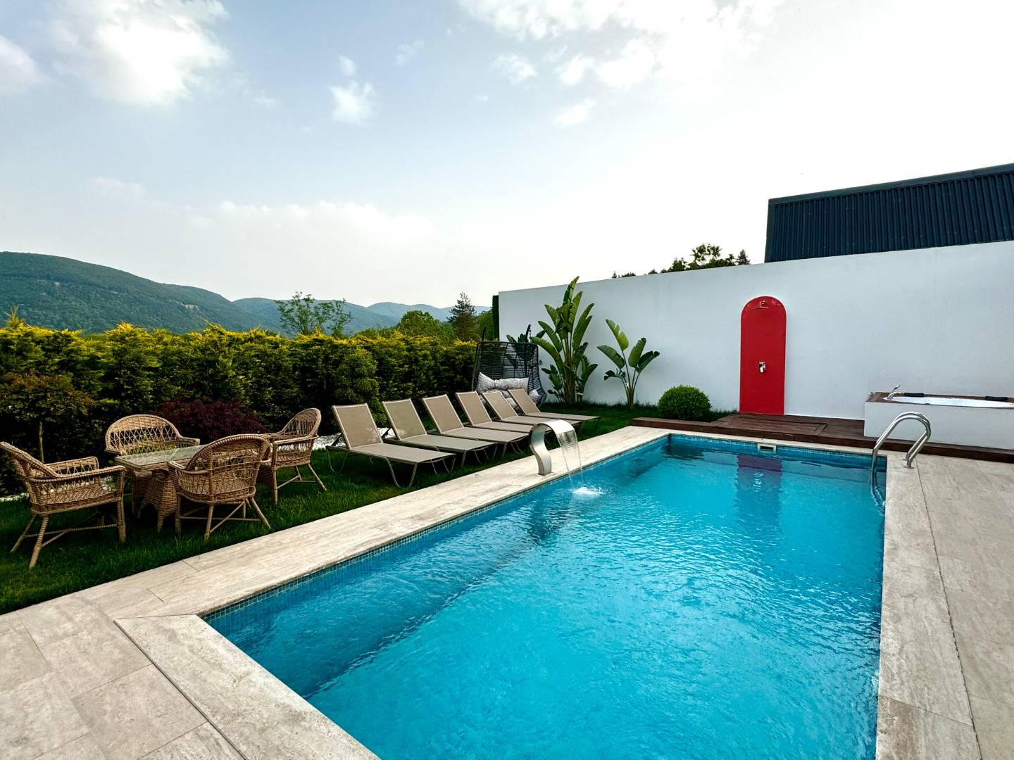 Sapanca Memnuniye'de 2+1, Şömineli, Tatil Villası-39615