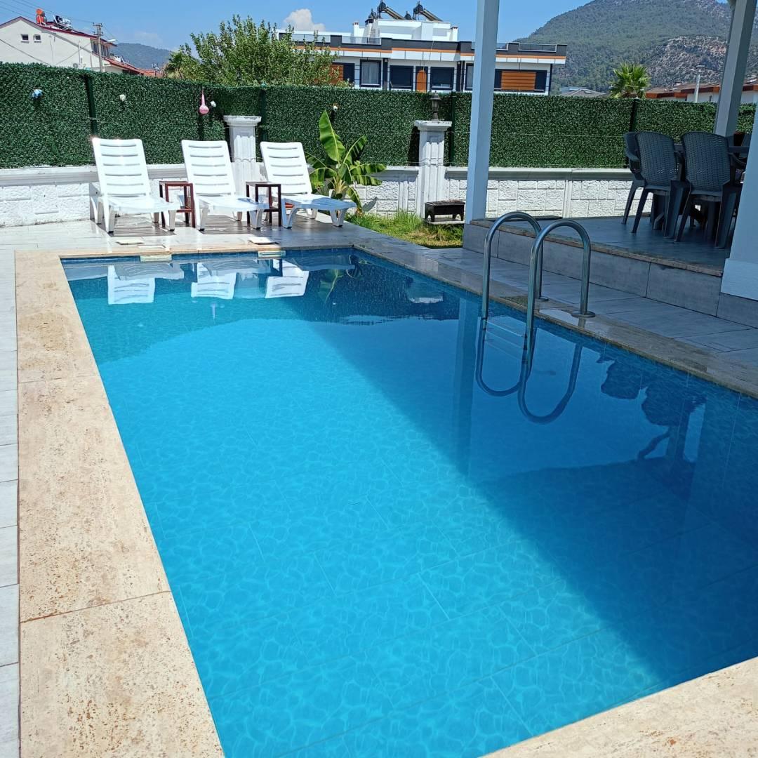 Muğla Dalaman'da Geniş Alanlara Sahip, Özel Havuzlu, Lüks Villa-43740