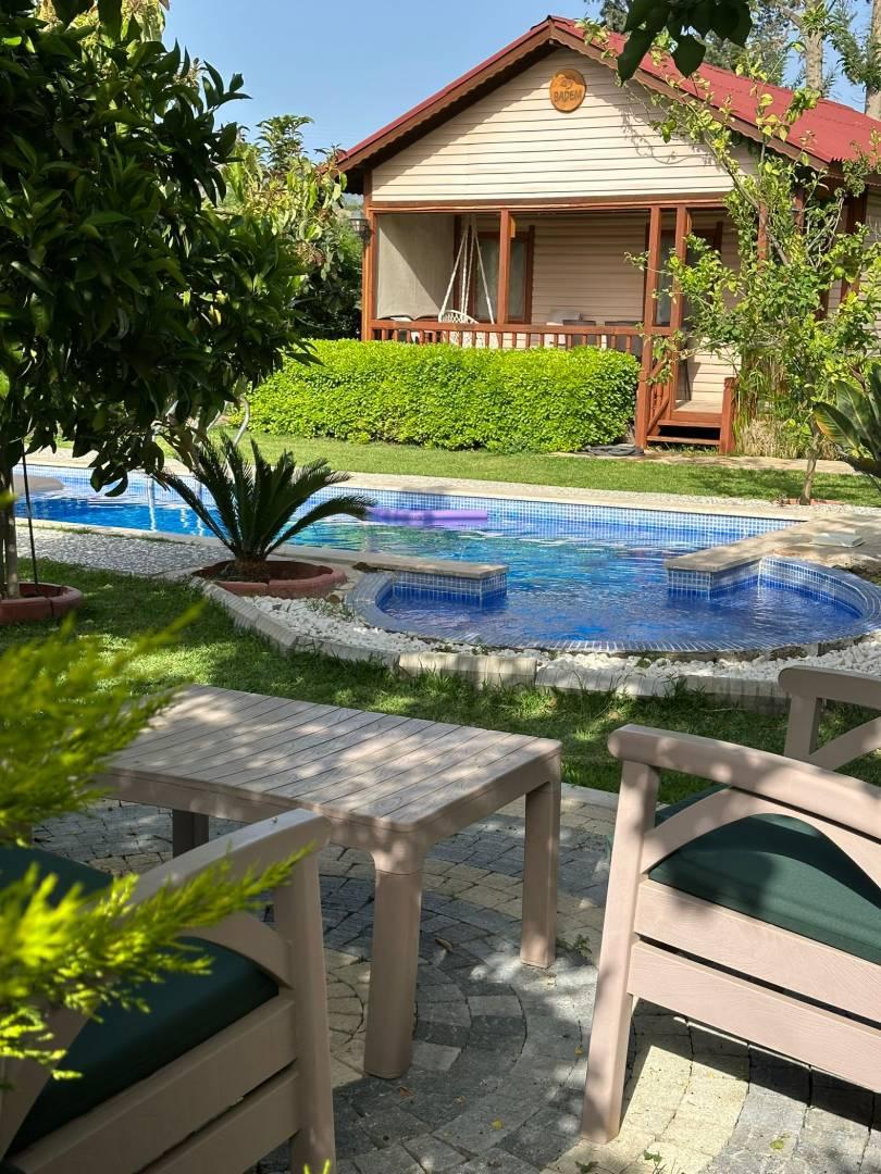 Muğla Datça'da Denize Yakın Konumda, Özel Havuzlu, Ahşap Ev-42912