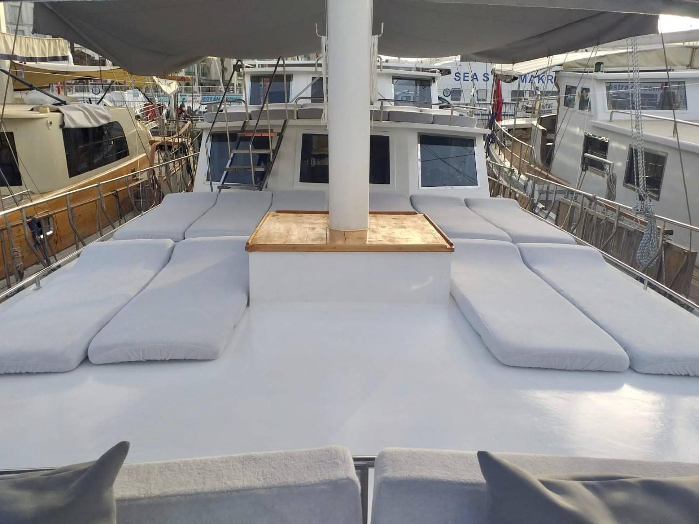 Muğla Fethiye'de Geniş Alana Sahip, Lüks 8 Kabinli, 18 Kişilik Gulet-24323