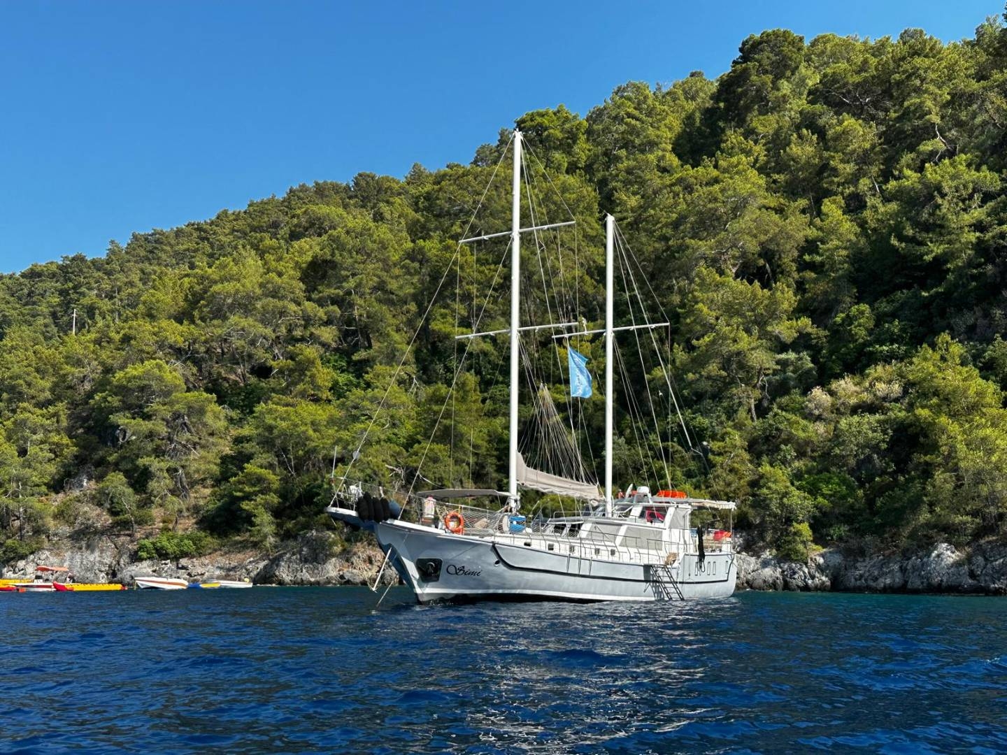 Muğla Fethiye'de Geniş Alana Sahip, Lüks 8 Kabinli, 18 Kişilik Gulet