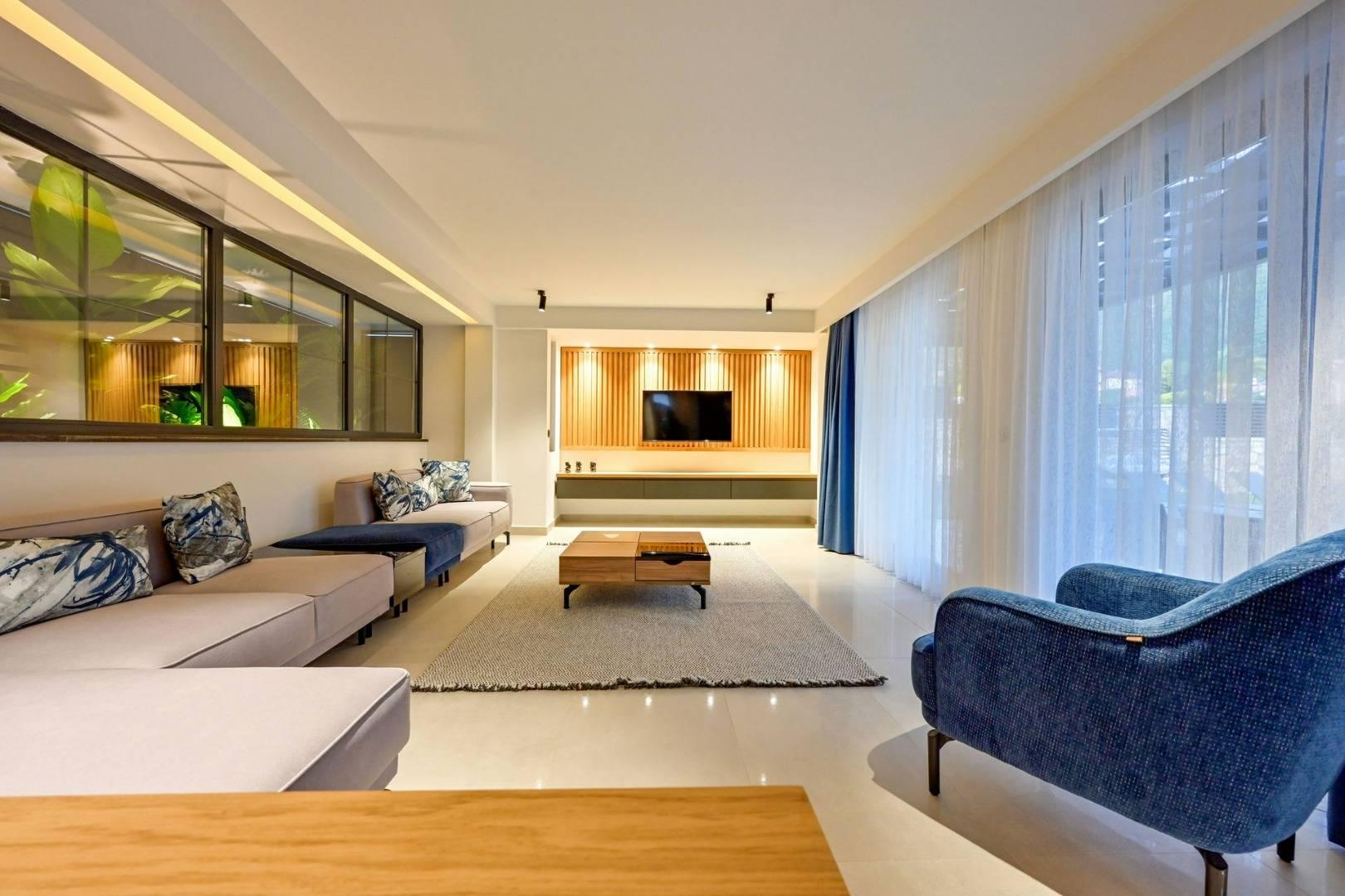 Muğla Fethiye'de Modern Tasarıma Sahip, Özel Havuzlu, Saunalı Villa-38316