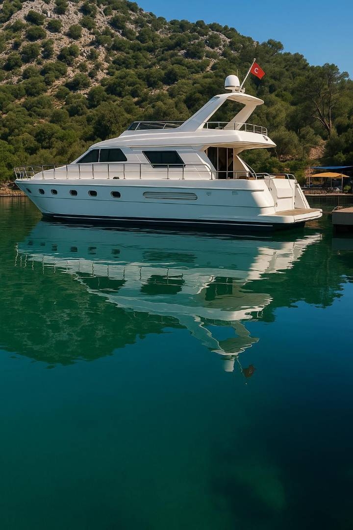 Muğla Göcek'te Engin Maviliklerde, 8 Kişilik Lüks Motoryat