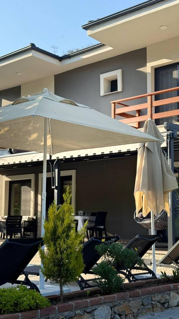 Muğla Marmaris'te Gözlerden Uzak Konumda, Özel Havuzlu, Şık Villa-43771