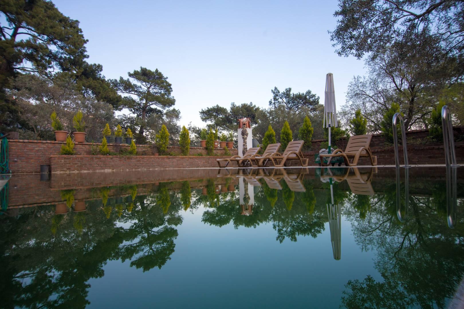 Muğla Menteşe'de Otantik Tasarımlı, Özel Havuzlu, 4 Kişilik Villa-43756