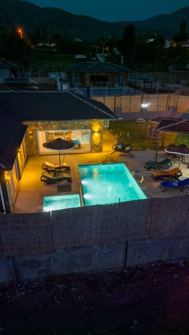 Fethiye Nif'te Enfes Doğada, Özel Havuzlu, Kiralık Villa-43599