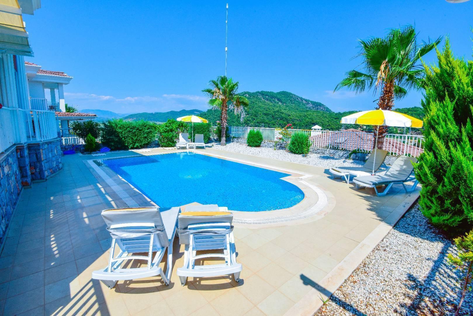 Muğla Ortaca'da Muhteşem Doğa İle İç İçe, Modern Tasarımlı, Şık Villa-38642