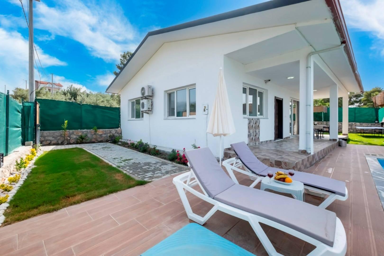 Muğla Seydikemer'de Çekirdek Ailelere Uygun, Özel Havuzlu, Ferah Villa-41565