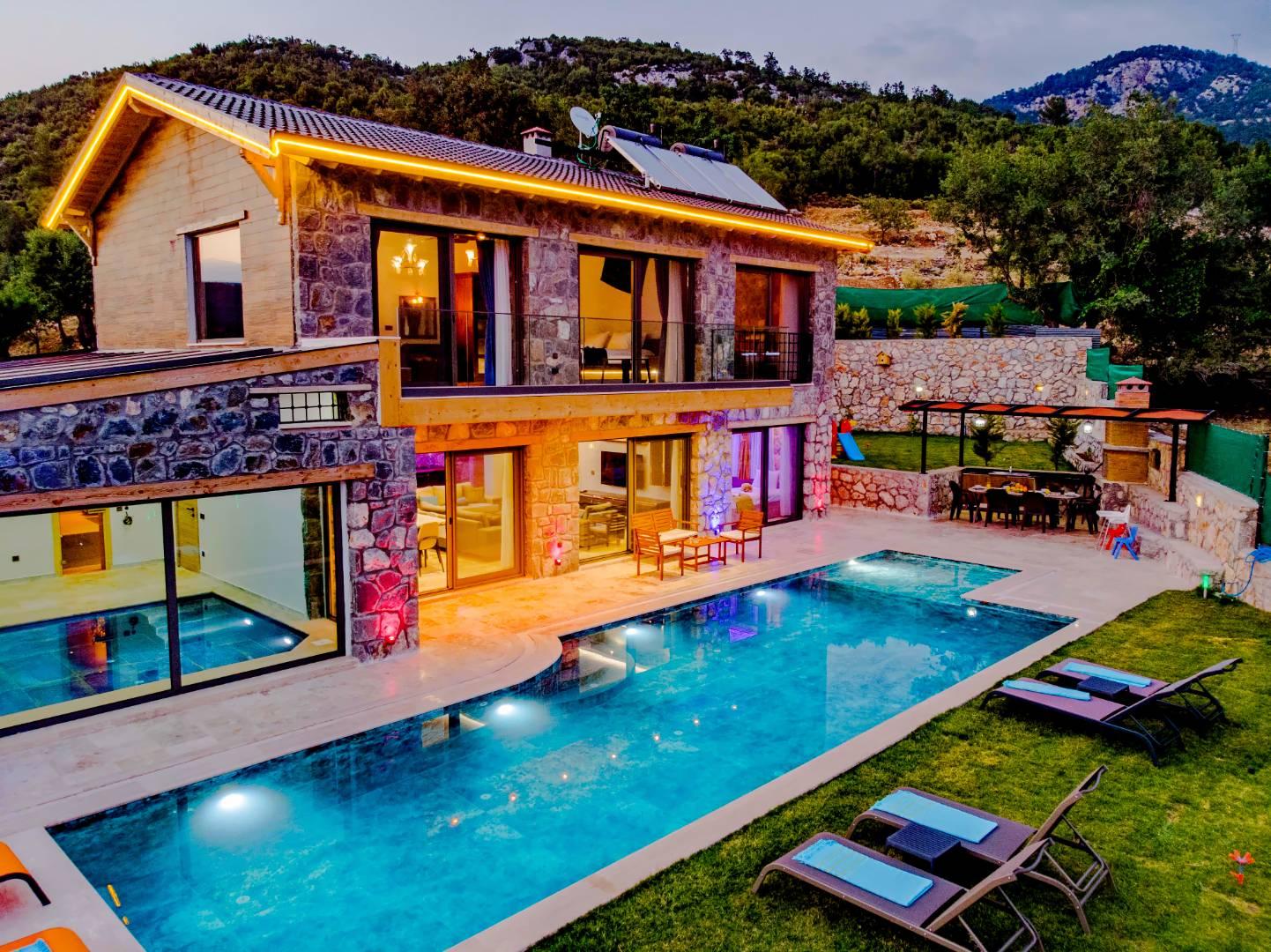 Muğla Seydikemer'de Gözlerden Uzak, Özel Havuzlu, Otantik Villa-41823