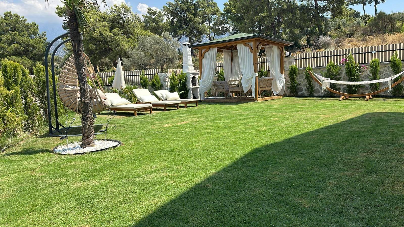 Muğla Seydikemer'de Modern Tasarımlı, Özel Havuzlu Lüks Villa-43425