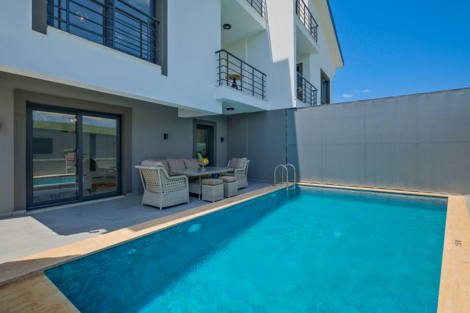 Muğla Seydikemer'de Muhteşem Doğada, Özel Havuzlu, Kiralık Villa-41405