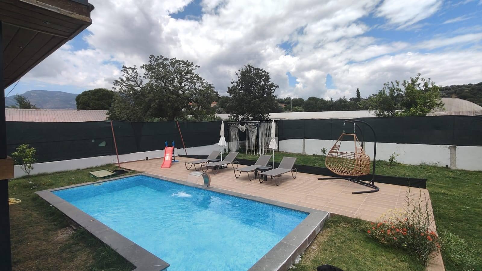 Muğla Seydikemer'de Sakin Doğada, Özel Havuzlu, Tatil Villası-43067