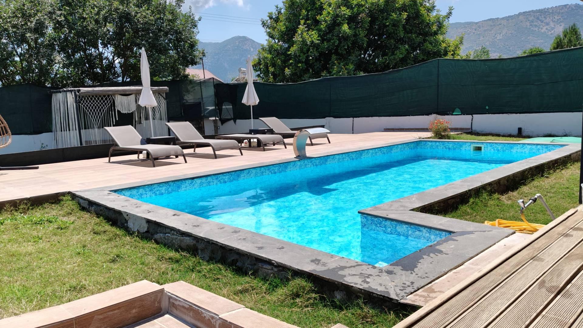 Muğla Seydikemer'de Sakin Doğada, Özel Havuzlu, Tatil Villası-43067