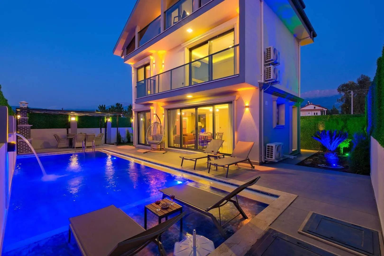 Muğla Seydikemer'de Elverişli Konumda, Özel Havuzlu, Lüks Villa-41569