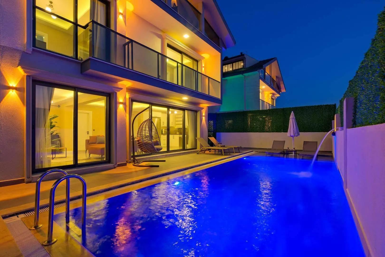 Muğla Seydikemer'de Elverişli Konumda, Özel Havuzlu, Lüks Villa-41569