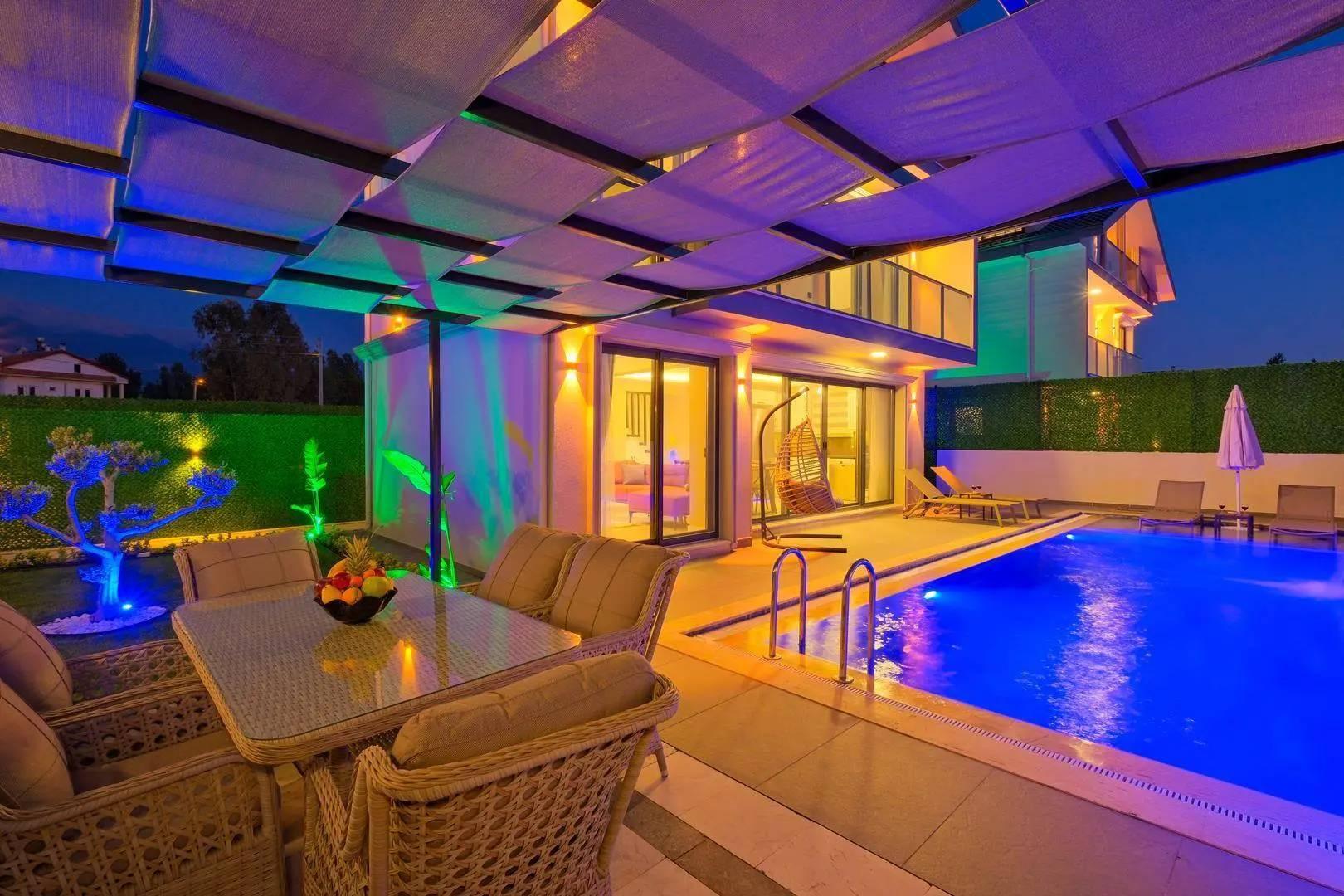 Muğla Seydikemer'de Elverişli Konumda, Özel Havuzlu, Lüks Villa-41569