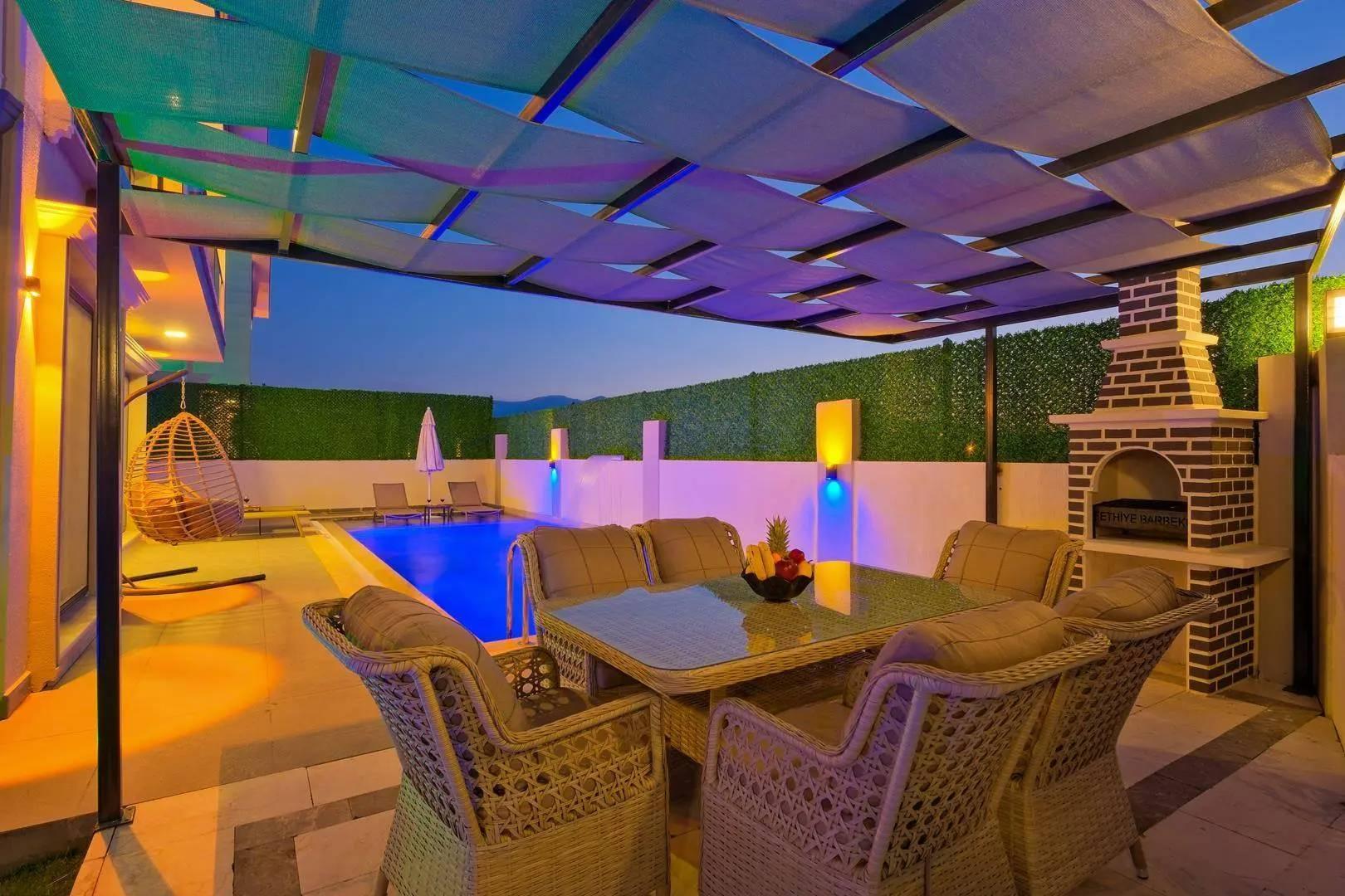 Muğla Seydikemer'de Elverişli Konumda, Özel Havuzlu, Lüks Villa-41569