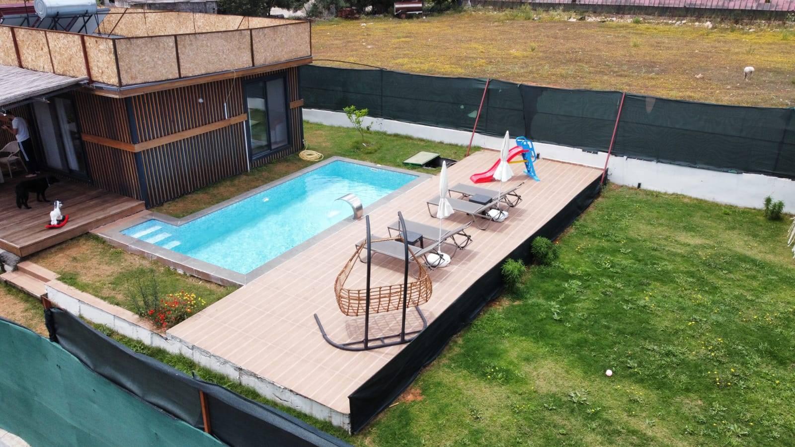 Muğla Seydikemer'de Sessiz Konumda, Özel Havuzlu, 2+1 Villa-43066