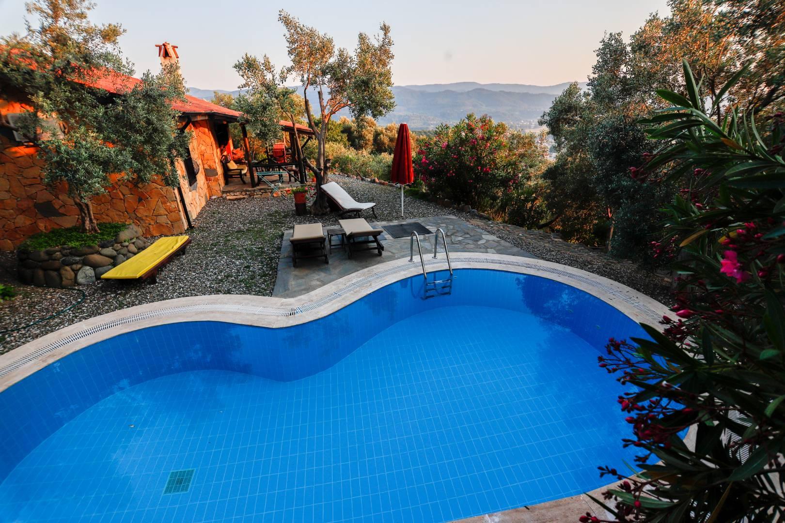 Muğla Ula'da Doğayla Baş Başa, Özel Havuzlu, Otantik Villa-43758