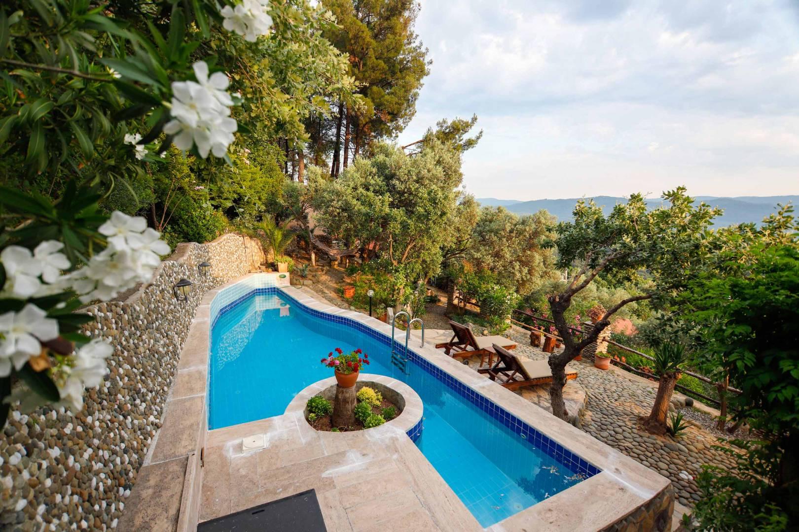 Muğla Ula'da Şehrin Gürültüsünden Uzak, Özel Havuzlu, Kiralık Villa-43759