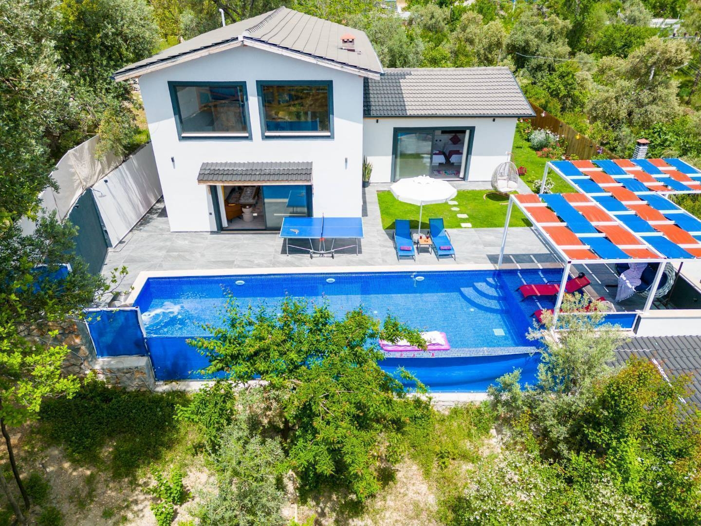 Kaş İslamlar'da Doğayla İç İçe, Özel Havuzlu, Huzurlu Villa