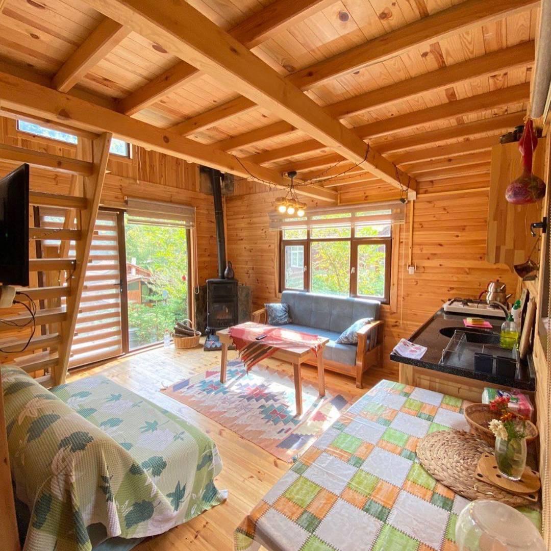 Sapanca Memnuniye'de Sessiz Konumda, Özel Havuzlu, 4 Kişilik Bungalov-40727