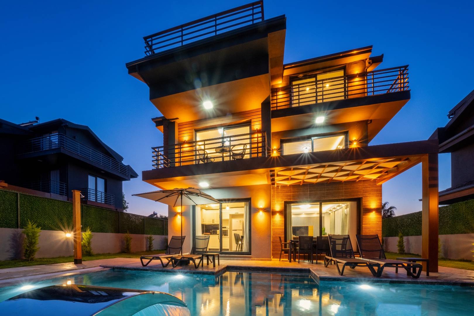 Ölüdeniz Ovacık'ta Merkeze Yakın, Özel Havuzlu, Muhteşem Villa