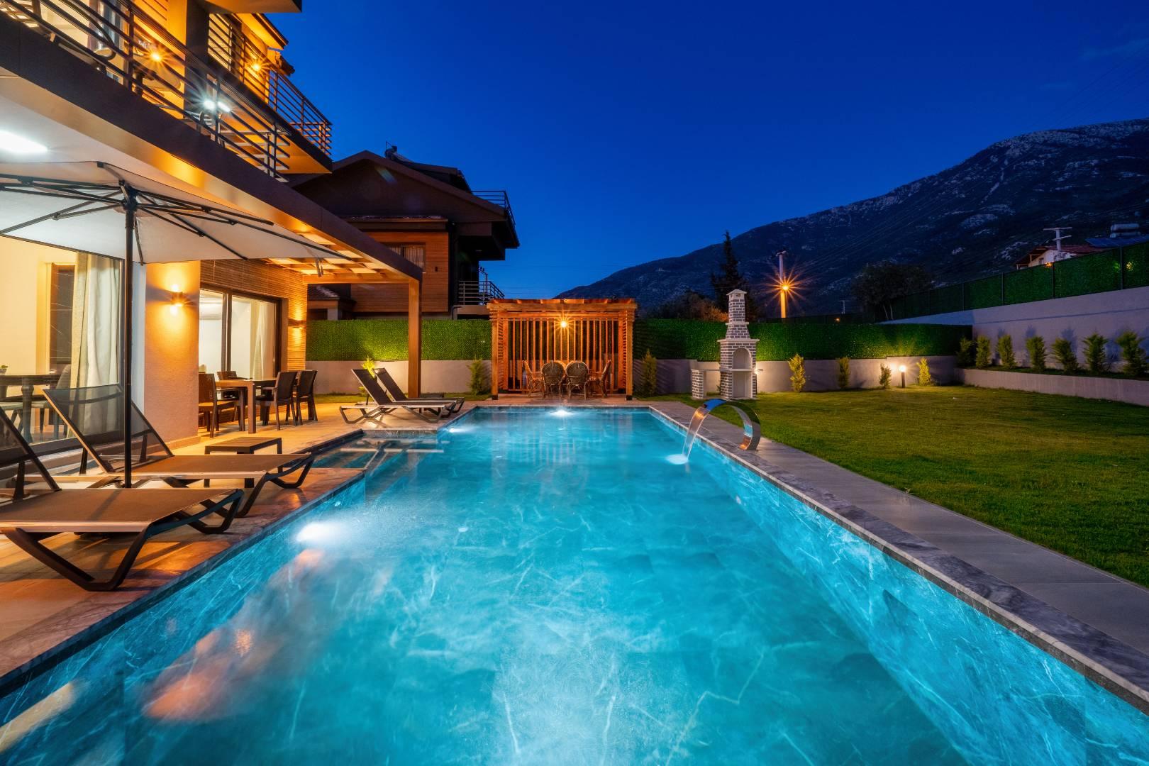 Ölüdeniz Ovacık'ta Merkeze Yakın, Özel Havuzlu, Muhteşem Villa-38585