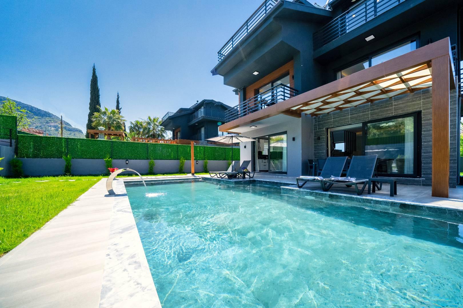 Ölüdeniz Ovacık'ta Merkeze Yakın, Özel Havuzlu, Muhteşem Villa-38585