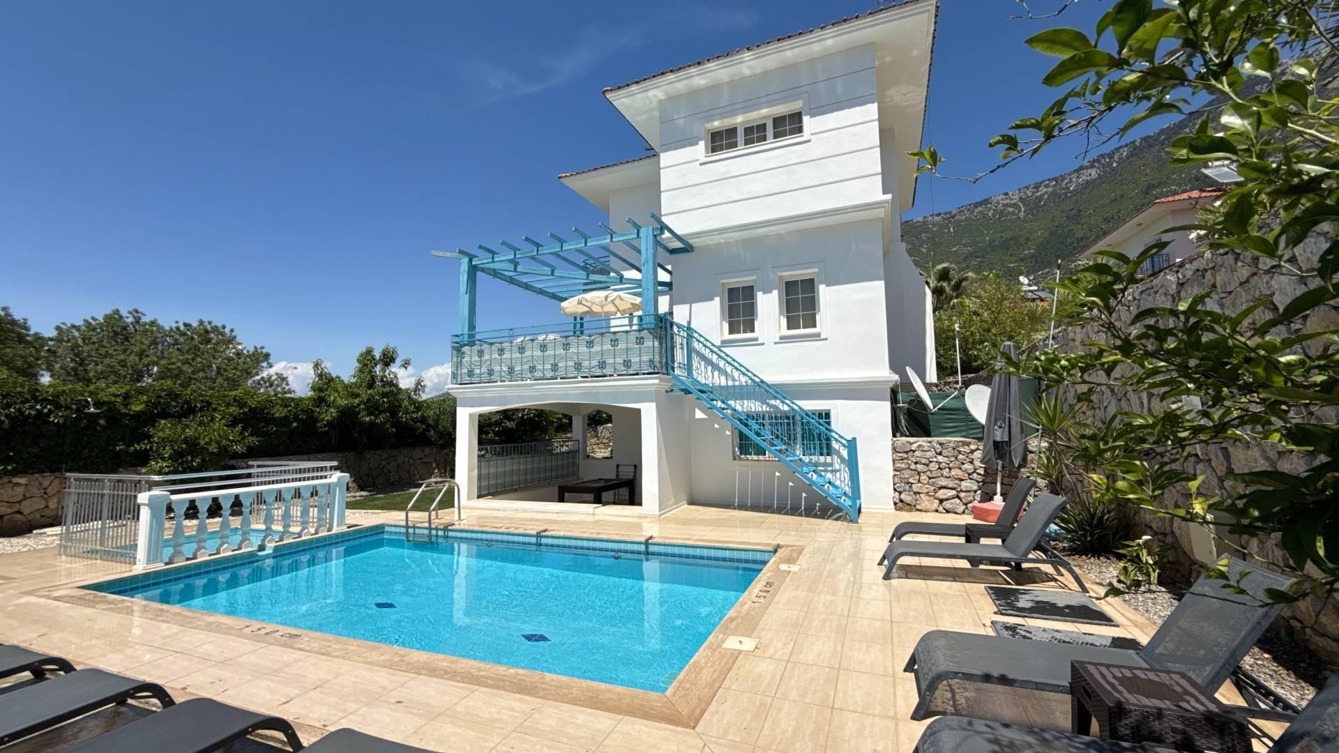 Ölüdeniz Ovacık'ta Merkeze Yakın Konumda, Özel Havuzlu, Konforlu Villa-39263