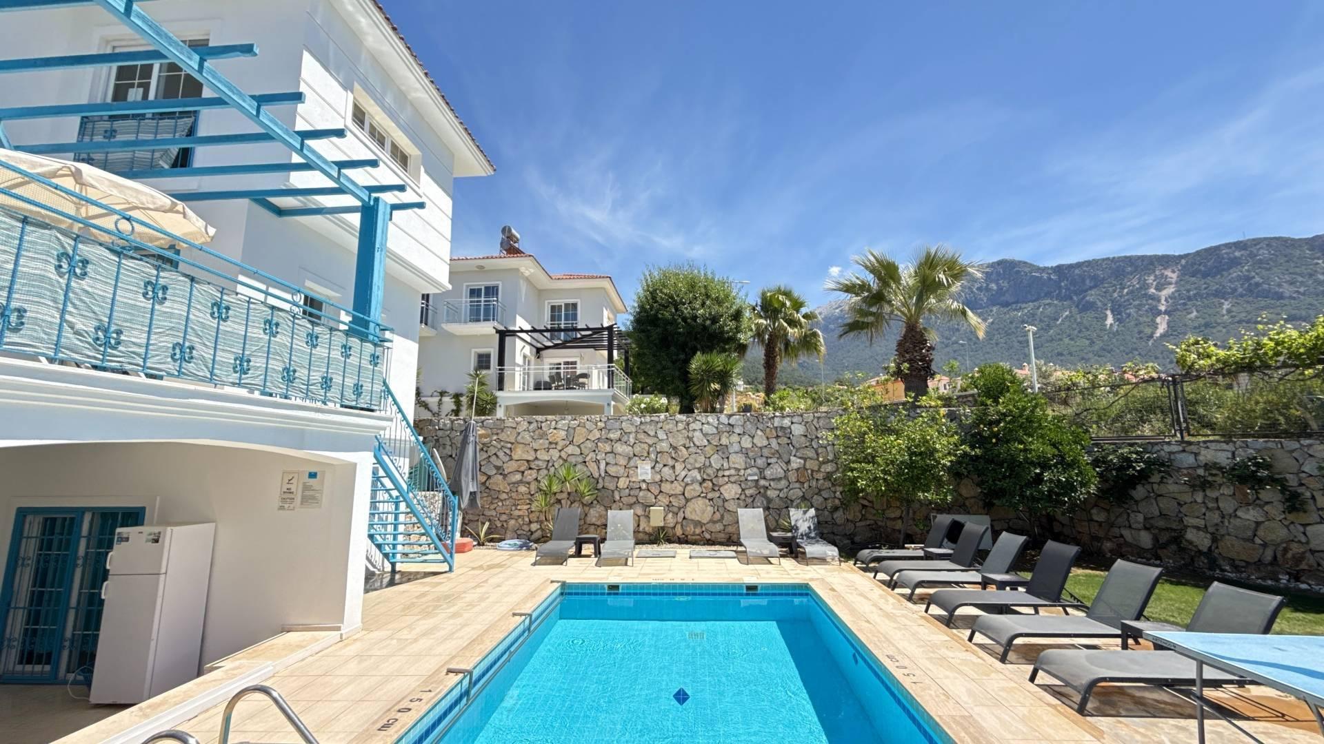 Ölüdeniz Ovacık'ta Merkeze Yakın Konumda, Özel Havuzlu, Konforlu Villa-39263