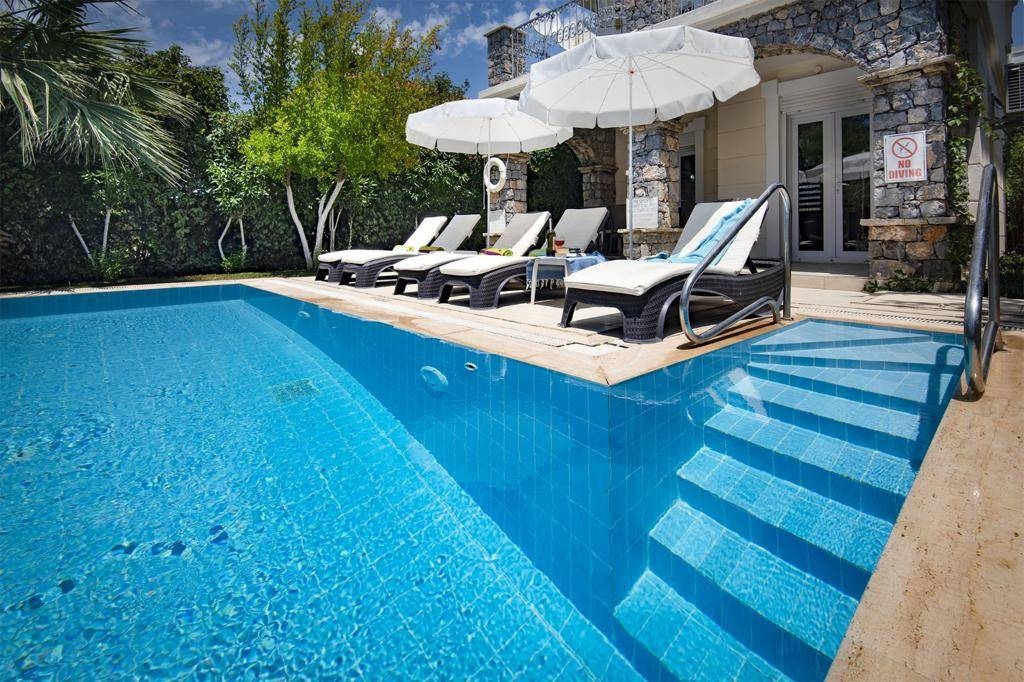 Fethiye Ölüdeniz'de Lüks ve Konforlu, Özel Havuzlu, Modern Villa