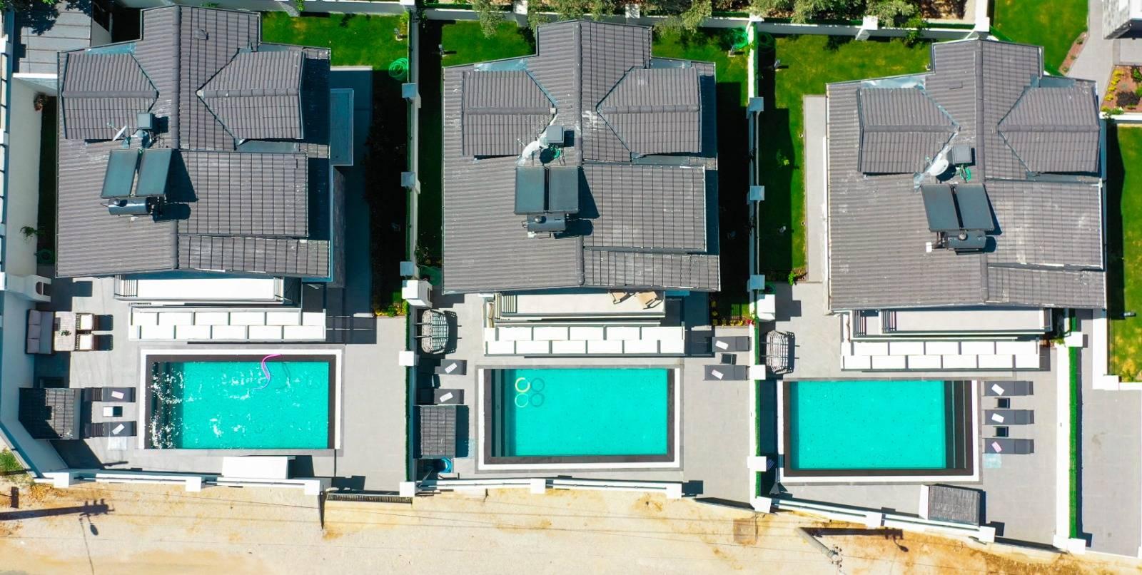 Fethiye Ölüdeniz'de Doğa ile Bütünleşen, Özel Havuzlu, Şık Villa-41632