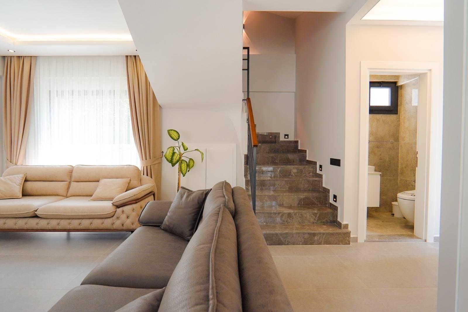 Fethiye Ölüdeniz'de Doğa ile Bütünleşen, Özel Havuzlu, Şık Villa-41632