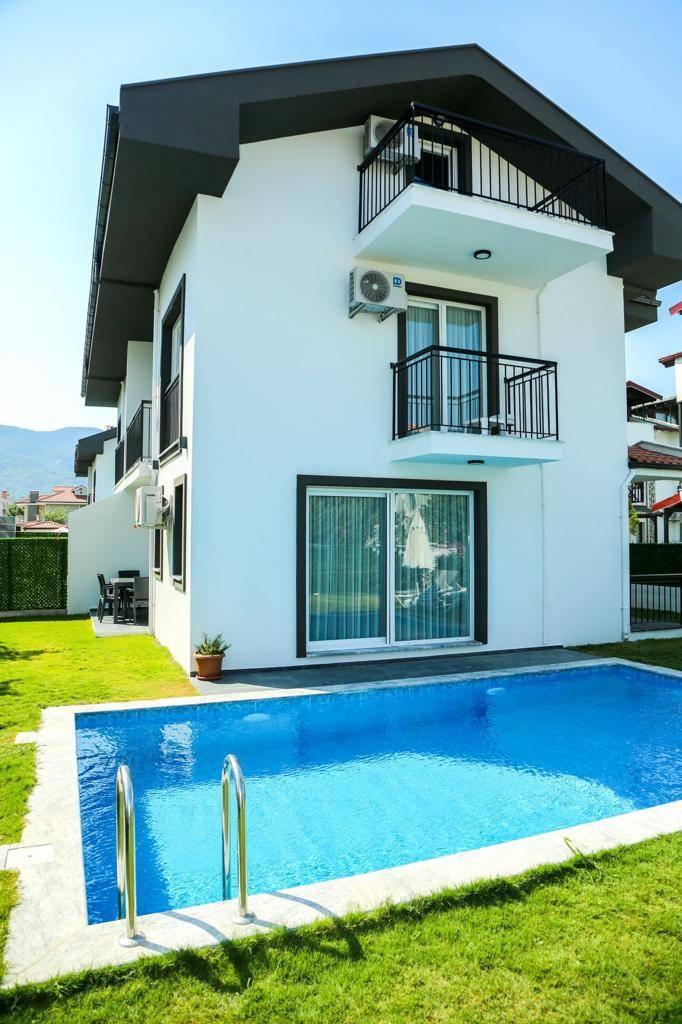 Ortaca Dalyan'da Geniş Bahçeli, Özel Havuzlu, Modern Tasarımlı Villa -35103