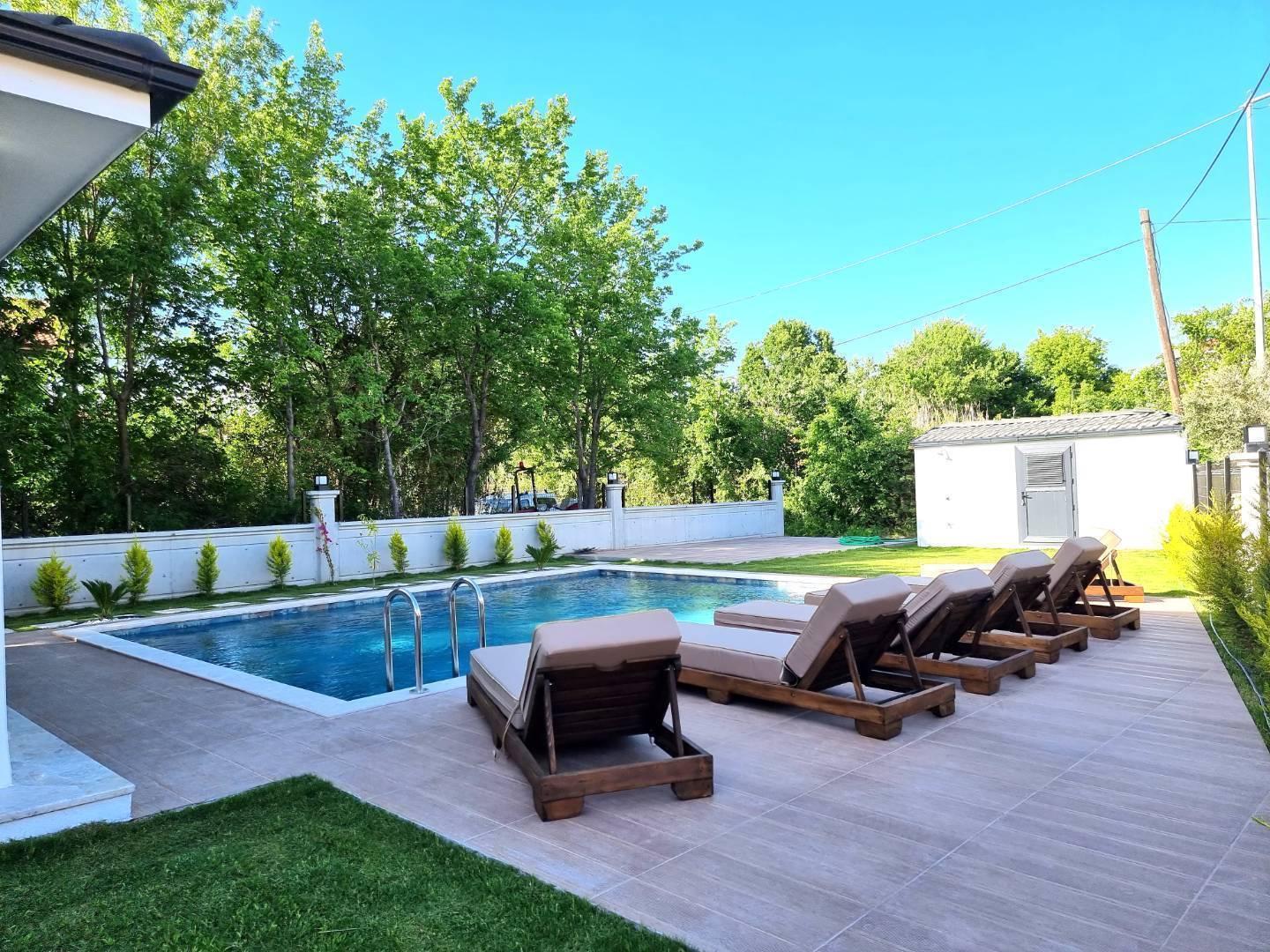 Ortaca Dalyan'da Kalabalık Ailelere Uygun, Özel Havuzlu, Modern Villa-39314