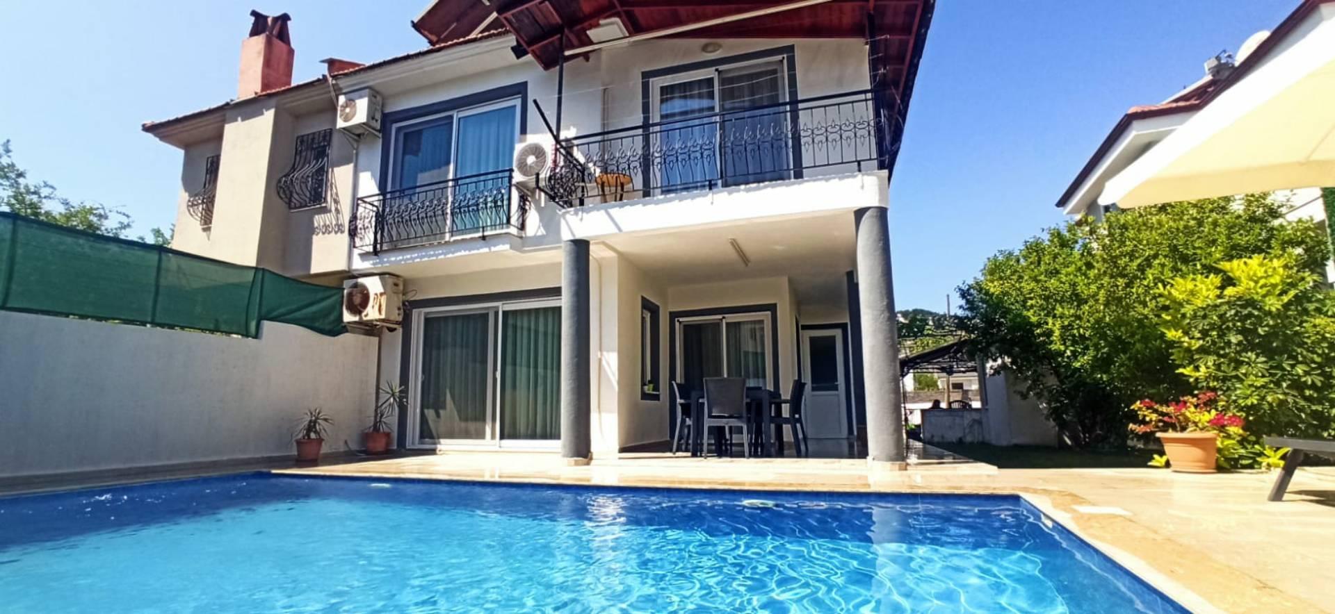 Ortaca Dalyan'da Merkeze Yakın Mesafede, Özel Havuzlu, Konforlu Villa-28941