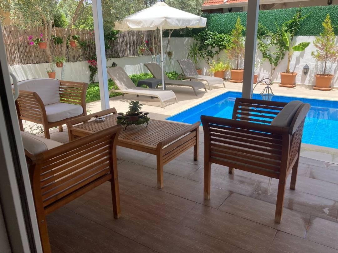 Ortaca Dalyan'da Yemyeşil Bahçeli, Özel Havuzlu, Konforlu Villa-43708