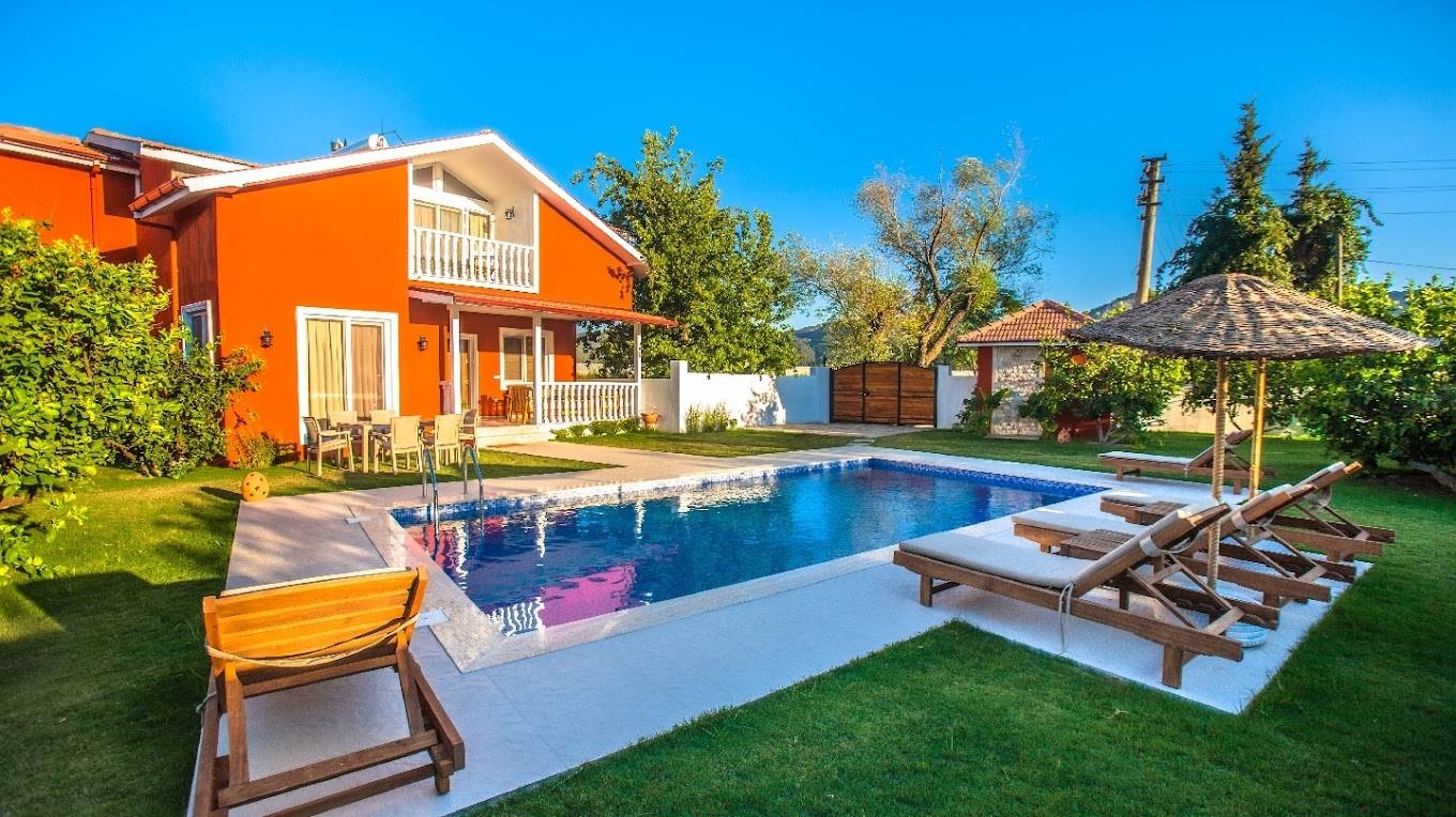 Muğla Ortaca'da Doğa İle İç İçe, Özel Havuzlu, 8 Kişilik Villa
