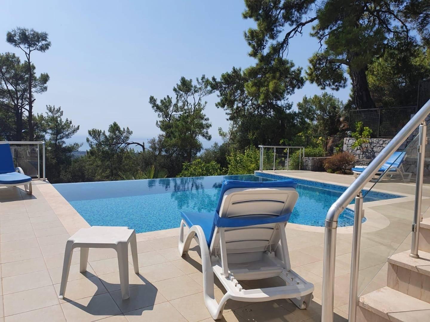 Ortaca Sarıgerme'de Muhteşeme Doğada, Özel Havuzlu, Ferah Villa-43555