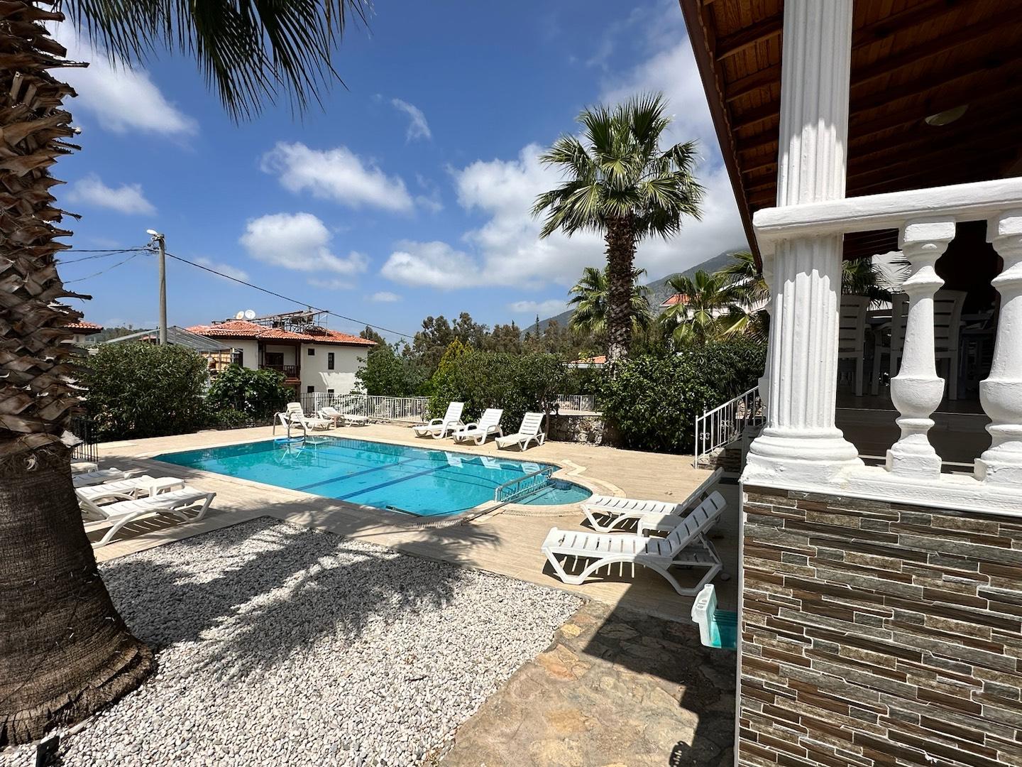 Fethiye Ölüdeniz'de Geniş Ailelere Uygun, Özel Havuzlu, Estetik Villa-37955