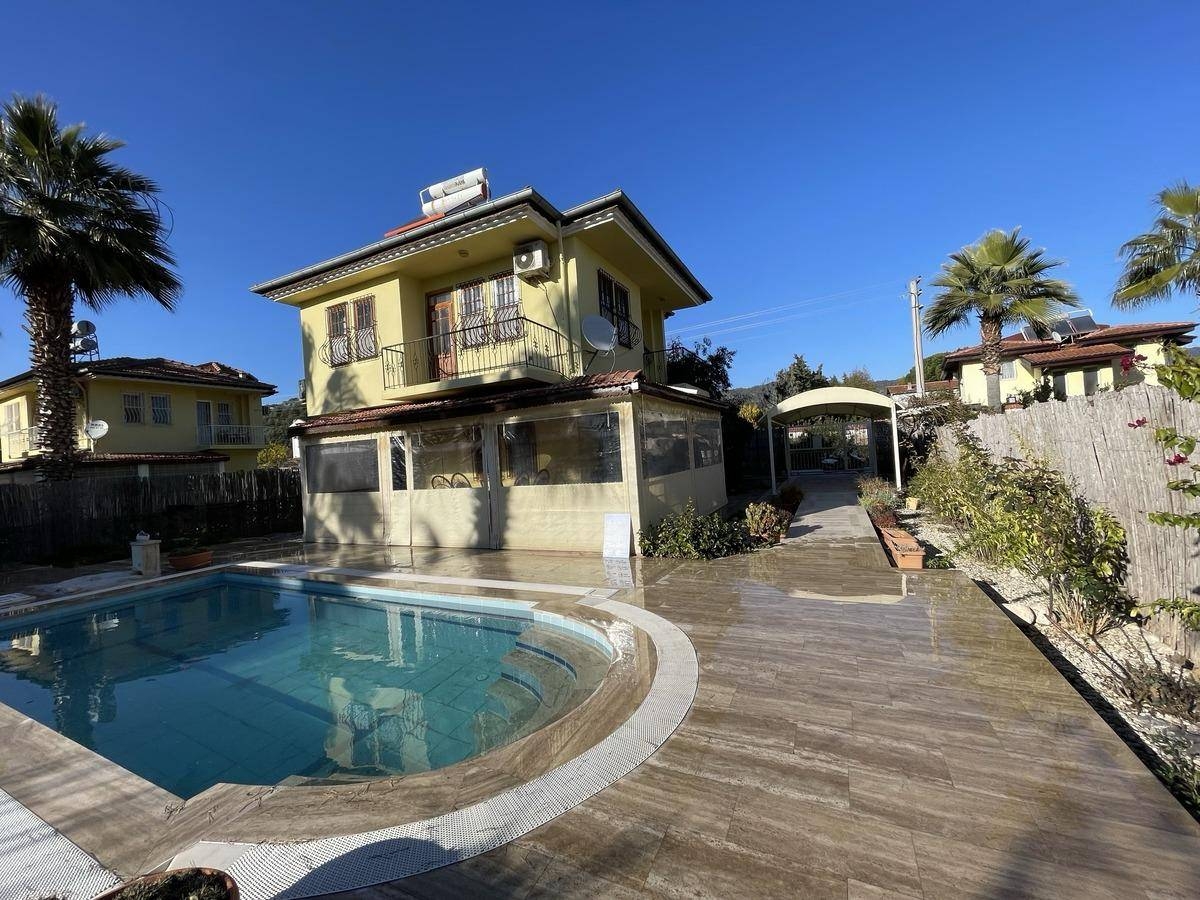 Fethiye Çiftlik'te Geniş Ailelere Uygun, Özel Havuzlu, Ferah Villa